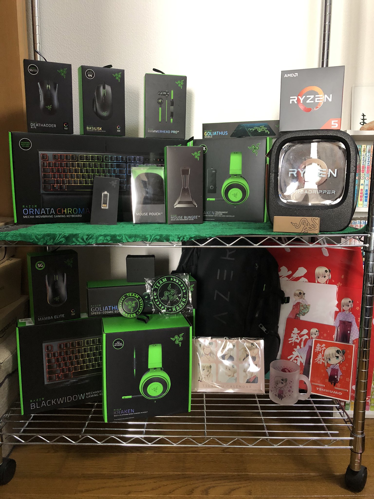 画像 ツクモ札幌駅前店の初売りに行ってきました 去年も買ったrazer福袋を今年も買いに行ってまいりました中身は個人的に大満足オマケのつくもたんのセットもオマケのく まとめダネ