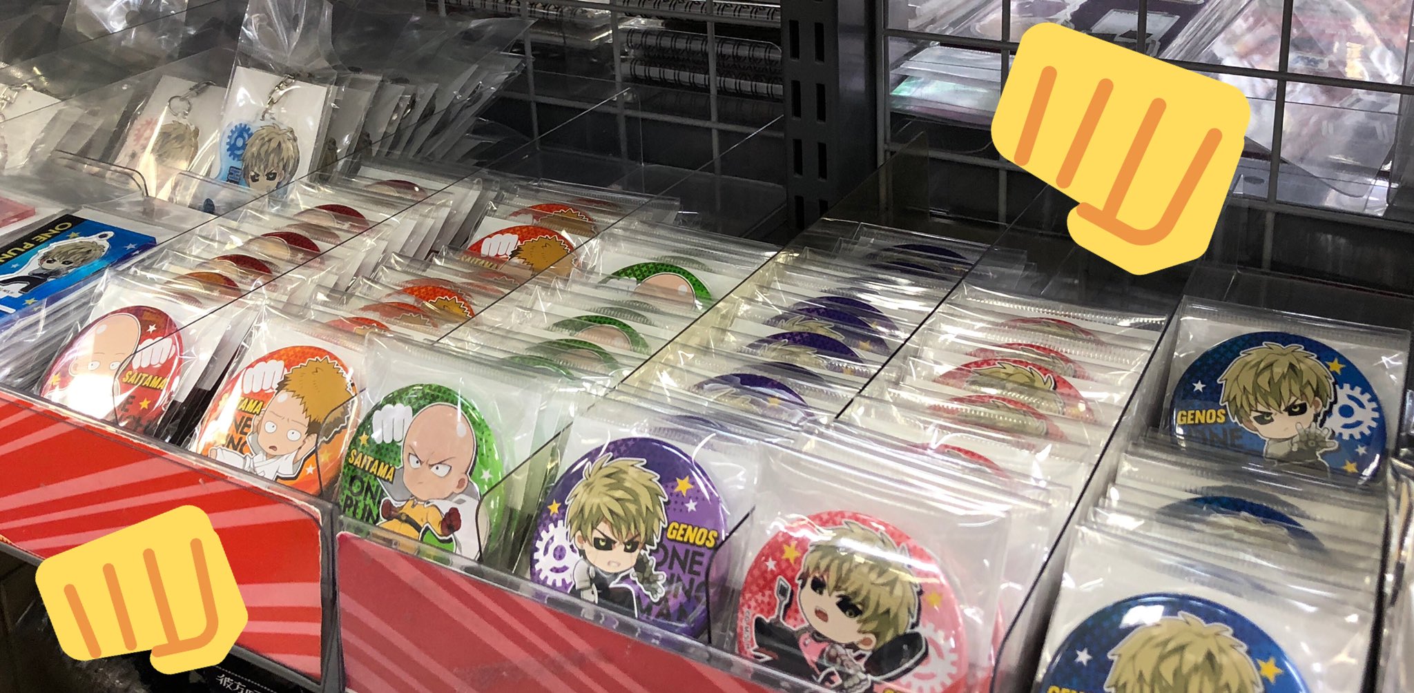 アニメイト大阪日本橋 キャラグッズ情報 ワンパンマン より アクションシリーズ の商品が好評発売中 アニメイト池袋本店 大阪日本橋店 名古屋店の3店舗先行販売でございます 現在ジャンプコーナーにて展開中 ぜひご覧くださいっ