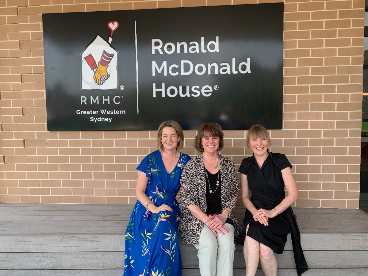 Inspiring start to 2020 with <a href="/RMHCCEO/">RMHC Global CEO</a> for a tour and lunch at the Westmead House. Thank you for taking the time out of your holiday to visit with <a href="/BelindaWoolford/">Belinda Woolford</a> and <a href="/RMHCAustralia/">RMHC Australia</a> CEO Barbara Ryan to acknowledge the work done to #keepingfamiliesclose in NSW
