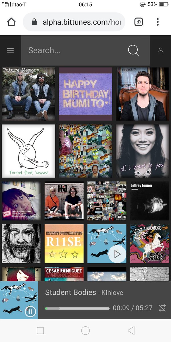 The new Bittunes test site is live.. See: alpha.bittunes.com We are working towards Bittunes operating as a true cross platform web service, built as a 'responsive' site. There's a long way to go to get it perfect, but its starting to take shape.