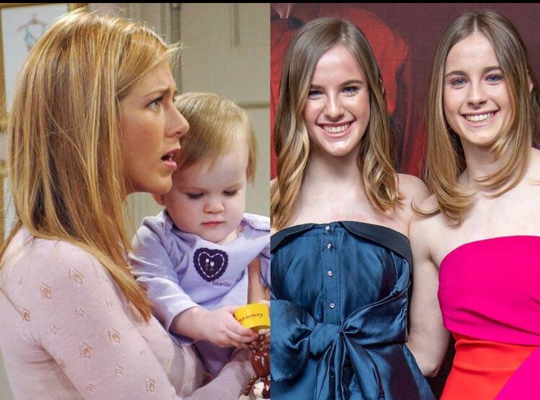 The twins who played Emma on #Friends 
#NoelleSheldon #CaliSheldon