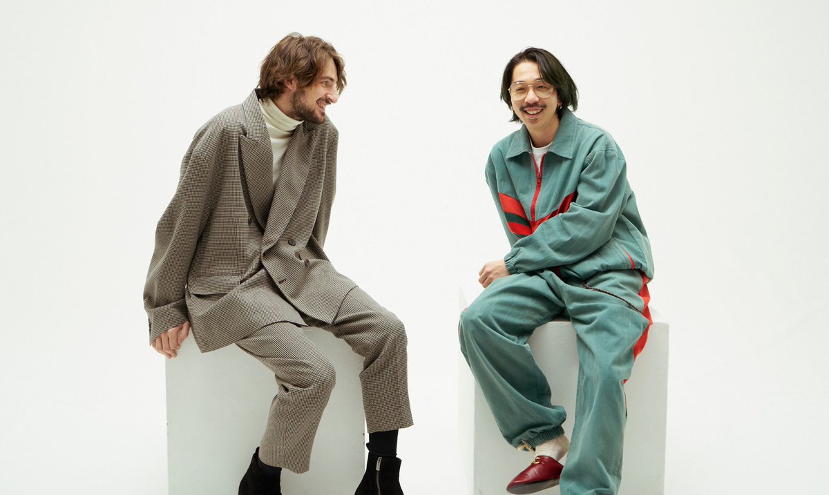 GQJAPAN's tweet photo. 今の音楽シーンを牽引するナルバリッチのJQと、勤勉実直なイタリア人イケメン漫画家・ペッペ。異色のふたりが生んだ奇跡の “クリエーション”とは？
記事と写真→ https://t.co/kDhK5ch7bS
@Colabsjp 
#Nulbarich
#ペッペ
#CoLabsjp
#先駆けろ
#新しい遊び場 https://t.co/QyzzUqSLZ4