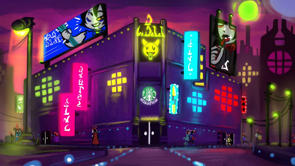 MikkytheHamster's tweet photo. Two bgs i did for  @pi3shark 's game @t3stisim 
Ty for letting me help u bruh.
This was very fun honestly, i'm not very comfortable with bgs but this was fun to work in. !

go play the game, stan qerelo, smooch mafowl and taste the rat

#t3stisim #fansim #fantroll #digitalart https://t.co/ovZvnbOoXv