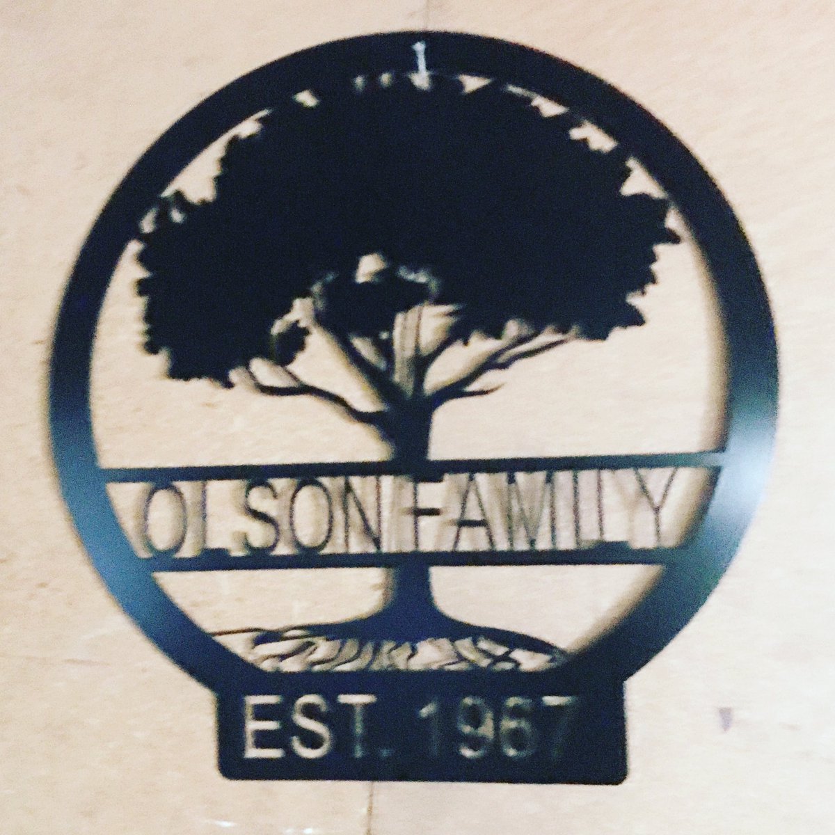 The Olson Family got a new sign too!
Glad you like it! 🎄🎁
fiercemetalworks.com
Fmetal.orders@gmail.com