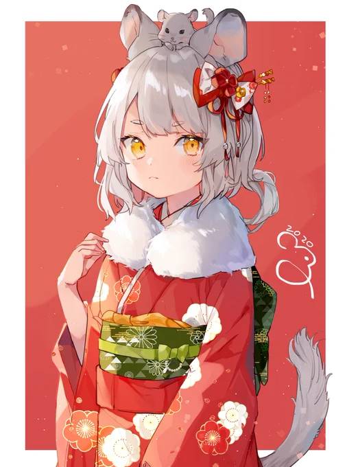 2日になっちゃいましたがあけましておめでとうございますの絵です!チンチラちゃんです!???
2020年もどうぞよろしくお願いいたします!? 