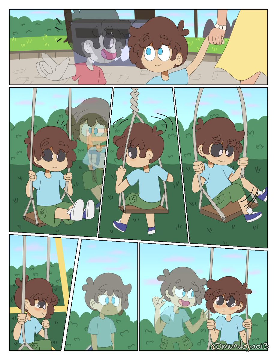 alexavthree3's tweet photo. Lo que más me gusta de un parque es que tenga columpios 💖💖💘💗 Amo la carita de Freddy y Fred💕💕💓💖 #FHSZ3R0 #Freddy #Fred https://t.co/8DcdCuFuya