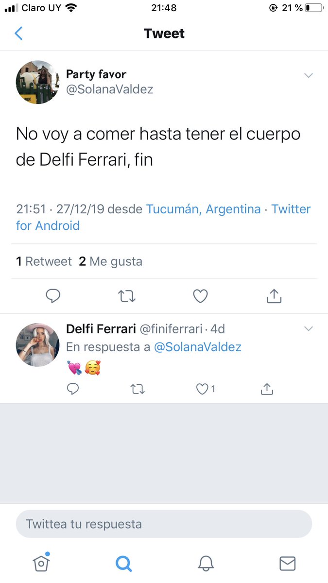 caropaladini's tweet photo. Es peligroso el mensaje que da Delfi Ferrari. Promueve la anorexia https://t.co/Dh7rjQ9mVh