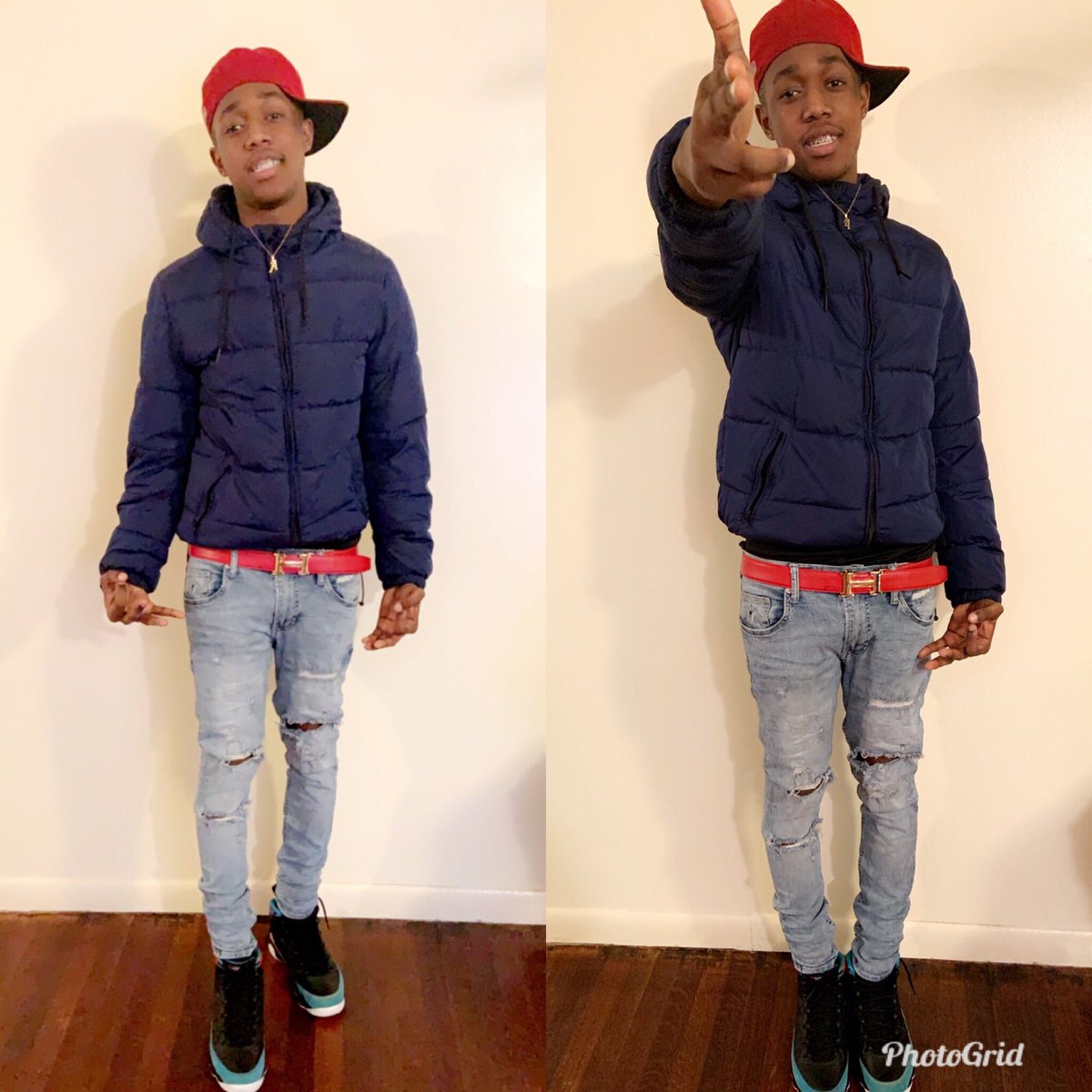 GangBagg's tweet photo. Young STUNNA but Ian 4 VEGAS🌇💰
#RunningLikeAGenerator🔋🤮 https://t.co/F8BTf3sPv9
