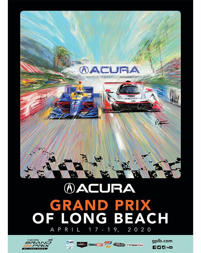 jbxmedia's tweet photo. It's never too early to start thinking about the next Acura Grand Prix of Long Beach! Prominent motorsports artist Bill Patterson has been named the Official Artist for the 2020 Grand Prix!

@gplongbeach #gplb @billpattart https://t.co/SXqVHqMkPb https://t.co/RYM36Mq64T
