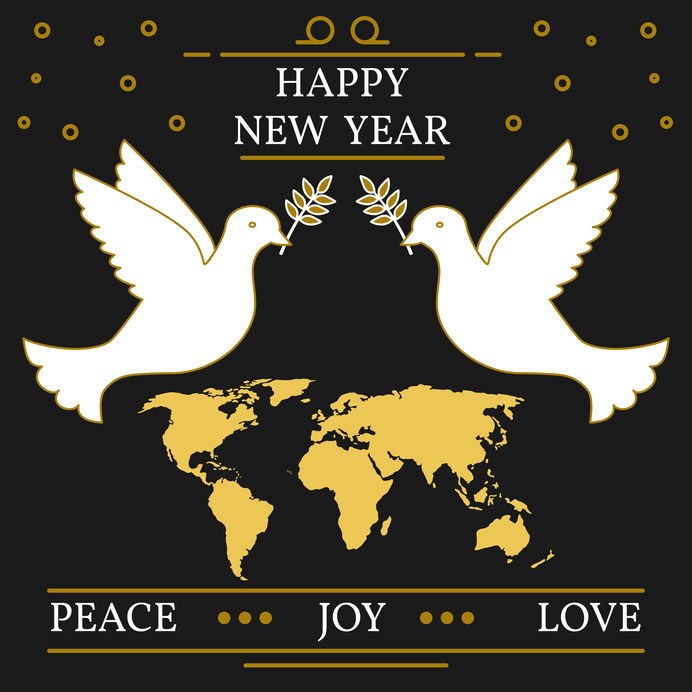 Happy New Year! I wish everyone love, peace and joy in 2020 and beyond!