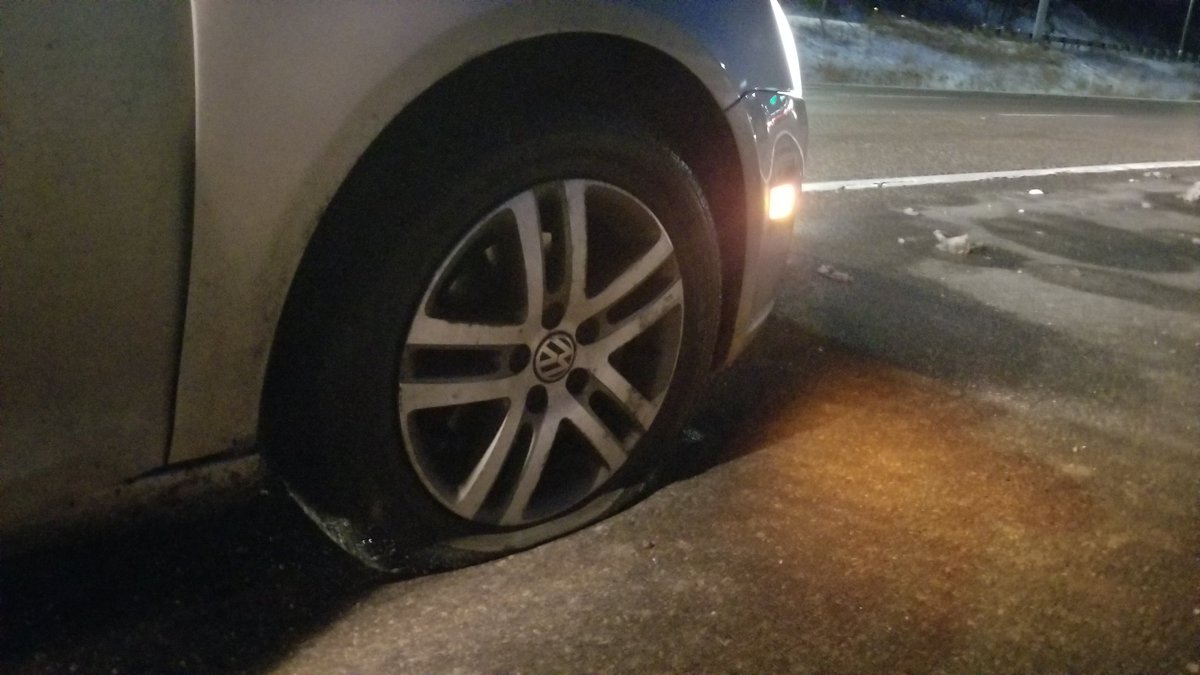AnnT's tweet photo. So far 2020 is the year of the car. Top of my key fell off and got lost all day. #worstdesignever was a passenger in a car that got a flat tire on the highway #worstpotholesever 
But it's all good now! https://t.co/GDgEAMl6CU