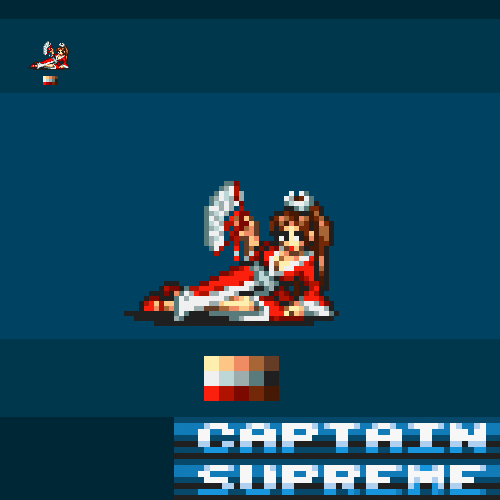 Captain_Supreme's tweet photo. So, as it turns out, today is the birthday of three fighting game legends; #KOF's Mai Shiranui, #StreetFighter's Juri Han, and #GUILTYGEAR 's Anji Moto.

Happy Birthday #PixelArt https://t.co/KAJtM64Th9
