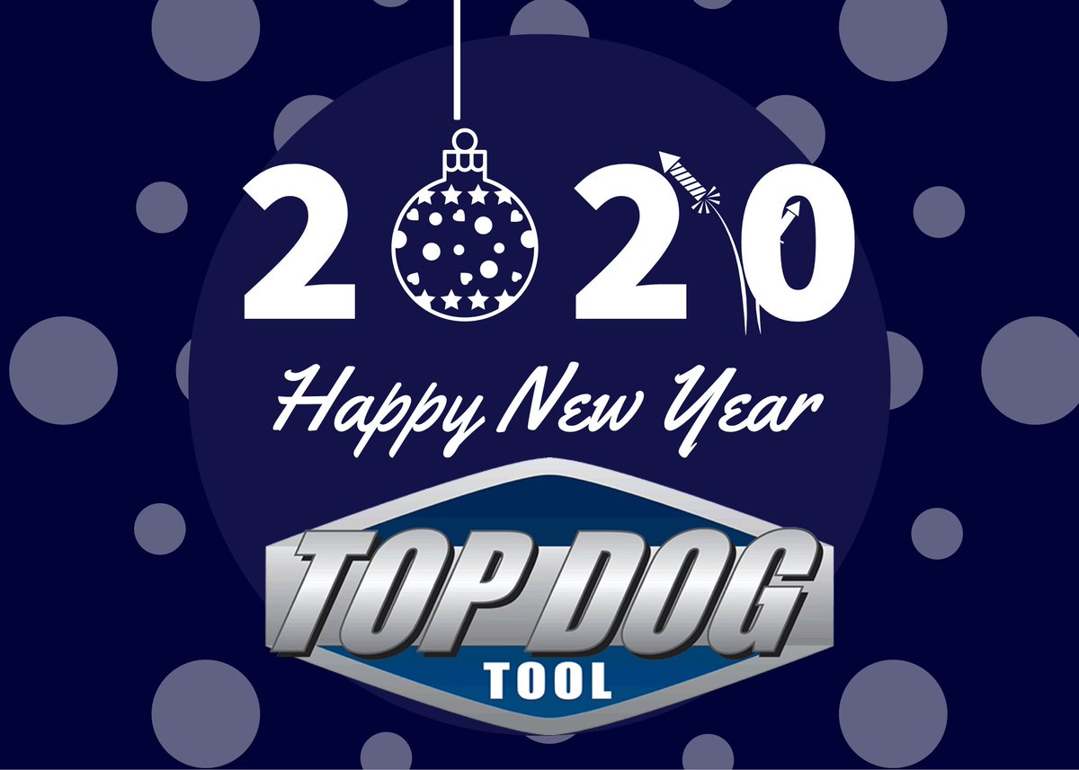 TopDogTool's tweet image. The team at Top Dog Tool want to take a minute to wish everyone a Happy and Prosperous New Year!