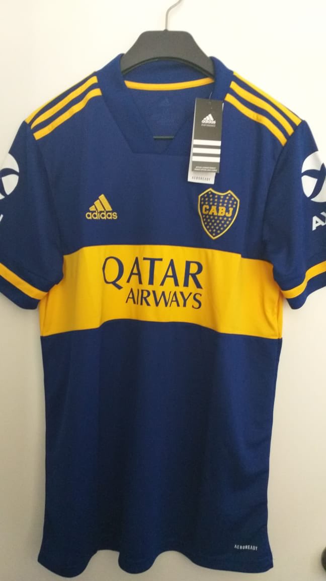 camiseta boca adidas 2020