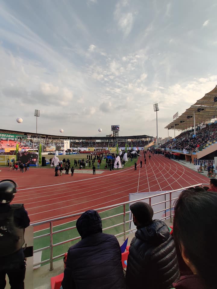 SajiloTrip's tweet photo. Did you visit Dasharath Stadium yesterday? If not, here is the sneak peek!

Let's make Visit Nepal 2020 a grand one.

#visitNepal2020 #SajiloTrip #SajiloTrippers https://t.co/YldDleuMge