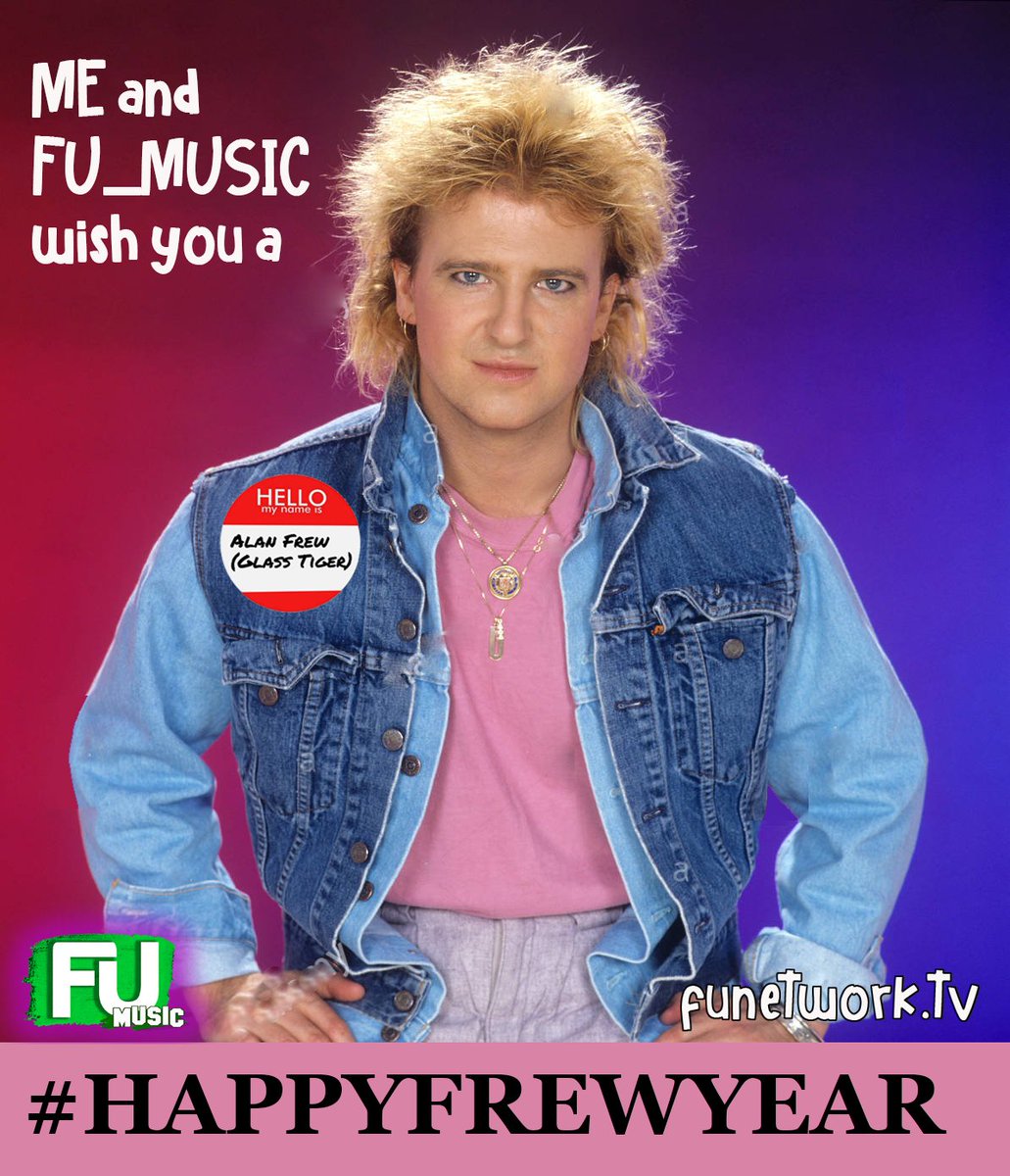 Come on - why is a Japanese singer trending in Canada (#Momo) but we still haven't celebrated our own national pride in @alanfrew &amp; <a href="/glasstiger/">Glass Tiger</a> w/our own hashtag trending? Today's the only chance everyone to show your 80s love &amp; Canadian pride! Tweet #HappyFrewYear! RT