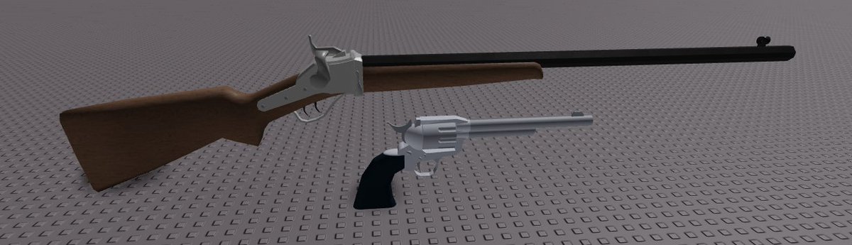 Horrortm On Twitter Revolver Made With Unions Rifle Made In - revolver roblox