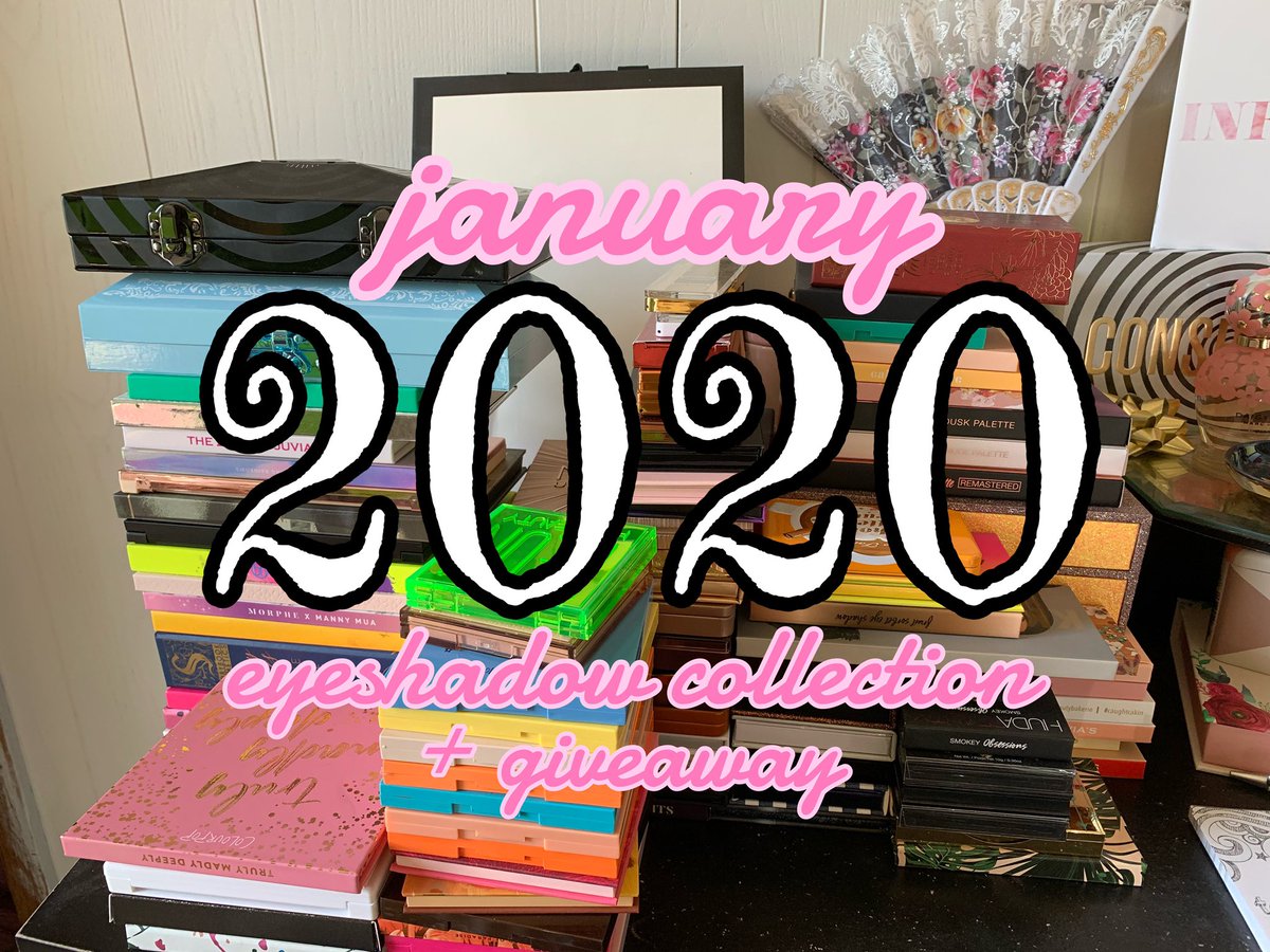 ConnorKrystyn's tweet image. My current eyeshadow palette collection for the beginning of 2020. I can’t wait to see where I’m at in 6 months, and a year. youtu.be/yYnBVHhJsTw #eyeshadowcollection2020 #eyeshadowcollection