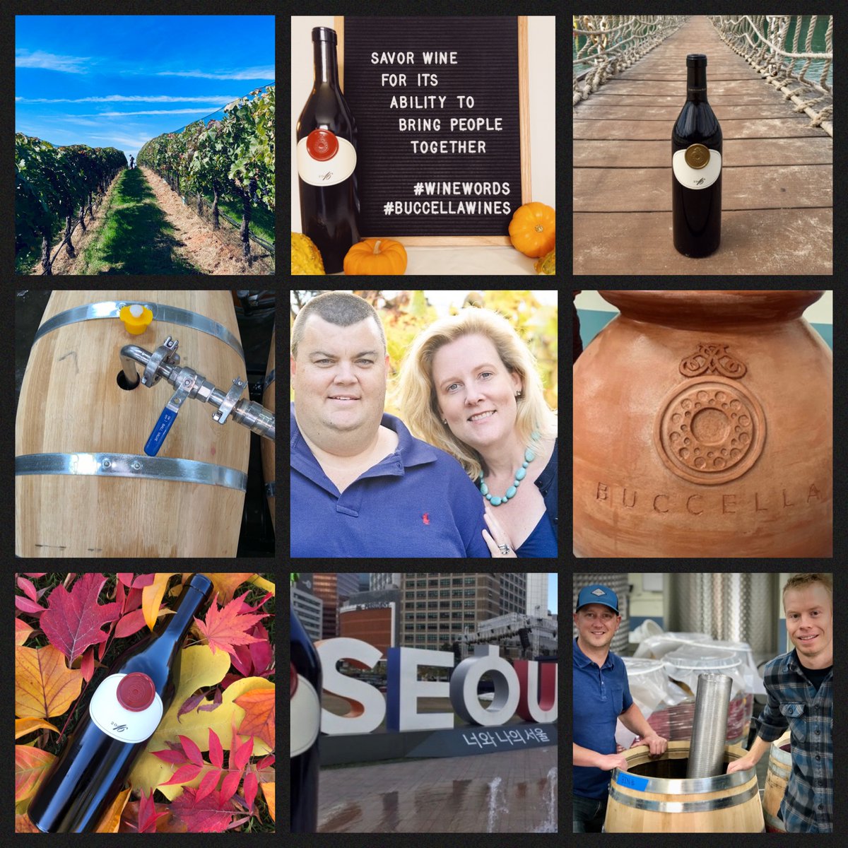 BuccellaWines's tweet photo. A look back at some of our top 2019 moments - #HappyNewYear and all of the best for #2020 from Bill and Alicia Deem, and the entire #Buccella Family! #BuccellaWines #LuxuryWine #Napa #NapaValley #VisitNapaValley #Wine #Wines #Cabernet #NapaCabernet #Merlot #NewYear #NewYearsDay https://t.co/mnKQpLhX53