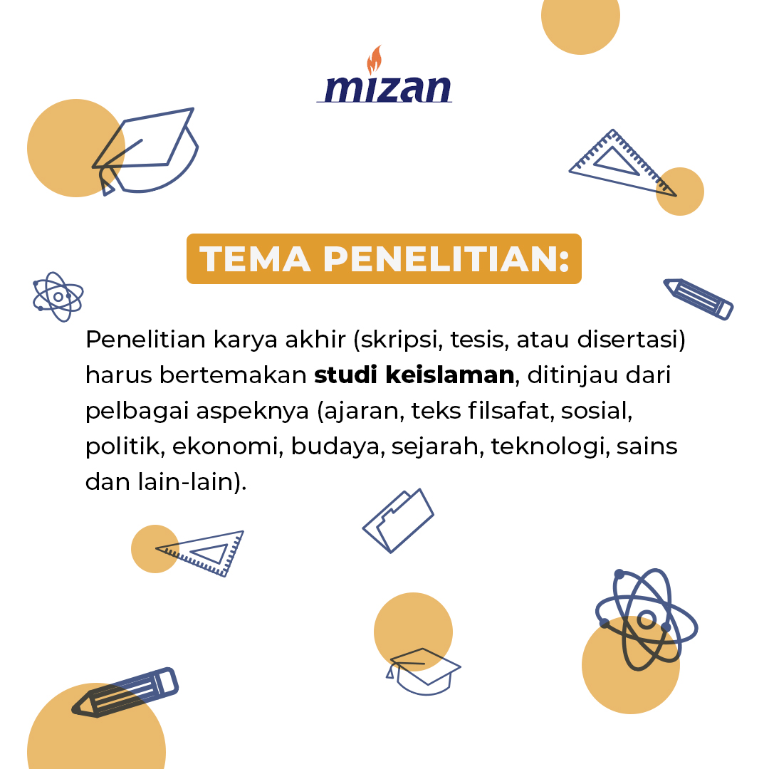 mizandotcom's tweet photo. [ TELAH DIBUKA ]

Penerimaan Beasiswa Mizan 2020. Beasiswa ini diperuntukan bagi para mahasiswa yang tengah menyelesaikan studi akhirnya berupa skripsi, tesis, atau disertasi.

Selengkapnya di https://t.co/MHQ8IOGge6

#BersamaMizan #BeasiswaMizan #BeasiswaMizan2020 https://t.co/lacsDRs2oT