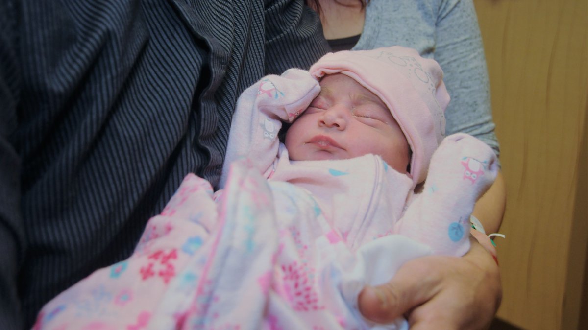 Baby Maya Marie Martinez, due on #Christmas, was waiting for another special day to make her appearance. The #NewYearsDaybaby was born at 12:57 a.m. on 1/1 to parents Kaitlyn Kaminsky and Alfredo Martinez at Northern Dutchess Hospital. Welcome to the world, Maya!
