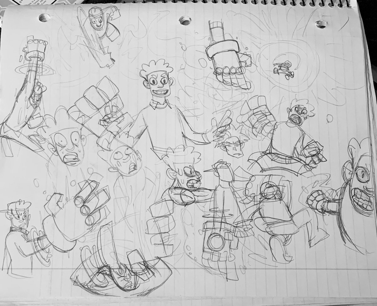 Sketches of ideas I had from my freshman year of college. 