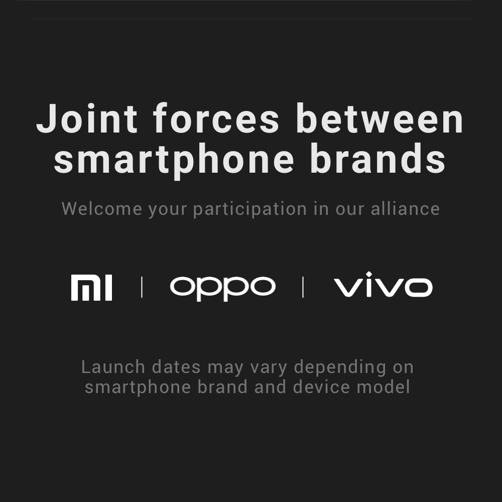 colorosglobal's tweet photo. OPPO, Xiaomi and vivo have joined forces to take their Peer-to-Peer Transmission Alliance global, bringing:
① Seamless cross-brand file transfer
② Support transfer of multiple formats
③ Protocol for high-speed and stable wireless transfer
Welcome more phone brands to join us! https://t.co/QhzQ5QnpjA