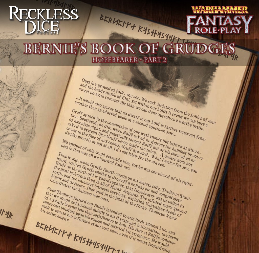 RecklessDice's tweet photo. Bernie’s Book of Grudges: Entry 5 https://t.co/E1ccLUVNXQ https://t.co/7AoISCAvvw