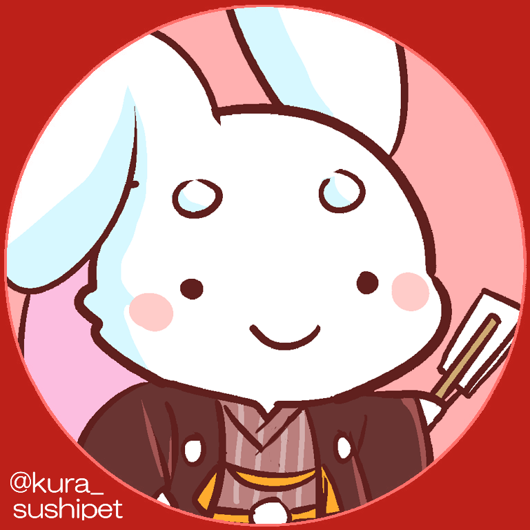 「すしペットツイッターを見ているみんなに、 アイコン用画像をプレゼント!
今回は～」|すしペットのイラスト