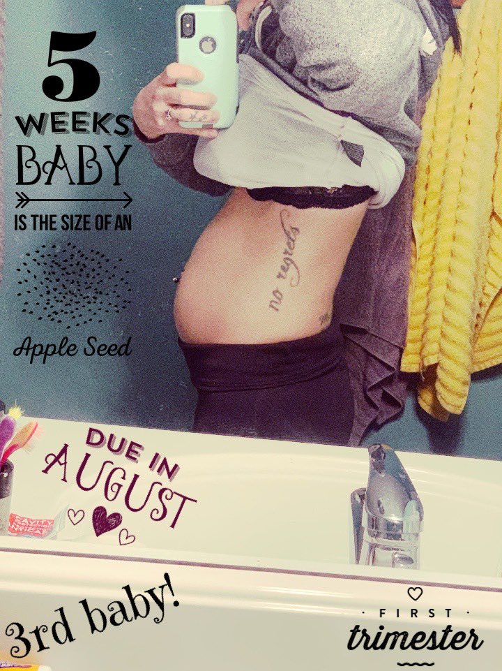 DiannaahE's tweet photo. I mean half is bloat or maybe all of it is 🤣🤷🏻‍♀️ buuuuut its still there 🙈😍 #comeonbabygirl #5weeksdown #35orlesstogo #mamatothreenow #growbabygrow https://t.co/QvIcaTDghp