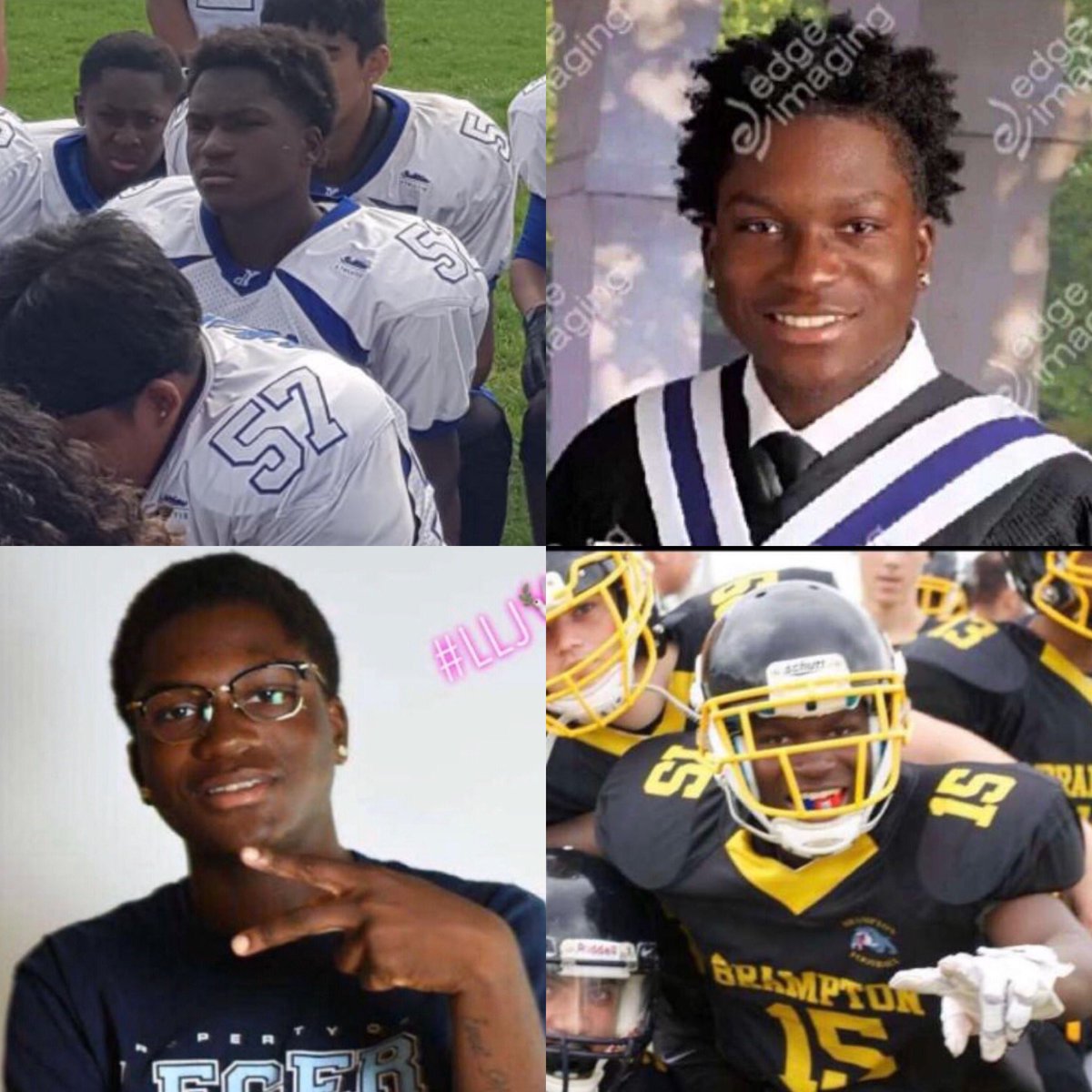 dYFootball's tweet photo. It’s with deep sadness to find out that d’Youville Football has tragically lost one of our brothers to senseless gun violence last night. Jordan Henry was a quiet young man who was well respected by his coaches for the strong work ethic he brought to the field everyday. RIP 😔💔 https://t.co/pcvmkWw43m