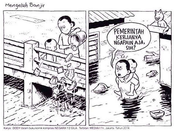 robigobek's tweet photo. Banjir terjadi di beberapa daerah. Tapi... kenapa jkt yg sangat heboh dan trus di LIPUT sementara daerah lain LUPUT.
#banjir2020
#cikarang
#nikmatinaja https://t.co/QuNNp4HfUX