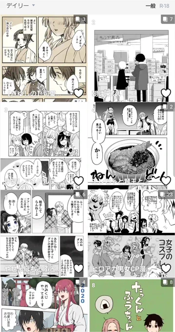pixiv漫画デイリー5位でした!グラッツェ‼️ 