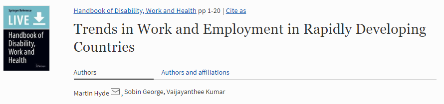 HydeM1976's tweet photo. My new chapter with @sobin &amp; Vaijayanthee Kumar on trends in work in rapidly developing countries shows despite economic growth vulnerable &amp; informal employment persists (even growing in places) &amp; worrying signs of widening gender inequalities 
https://t.co/82AP9y4o1f https://t.co/C0jQp5VY4l