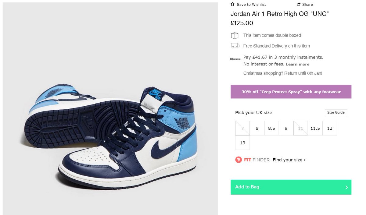 what size am i in air jordan 1