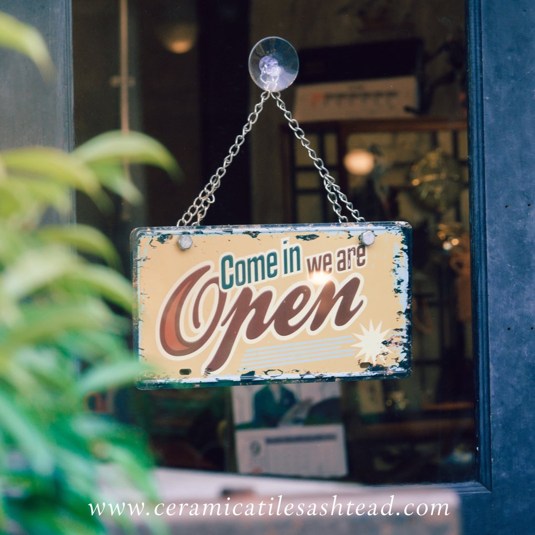 Happy New Year! Darren is back in the showroom today! We have a full stock of <a href="/tilemasteradhes/">Tilemaster Adhesives</a> Adhesives and Grout, your one stop shop for all your tiling needs in 2020! #shoplocal #ashtead #surrey