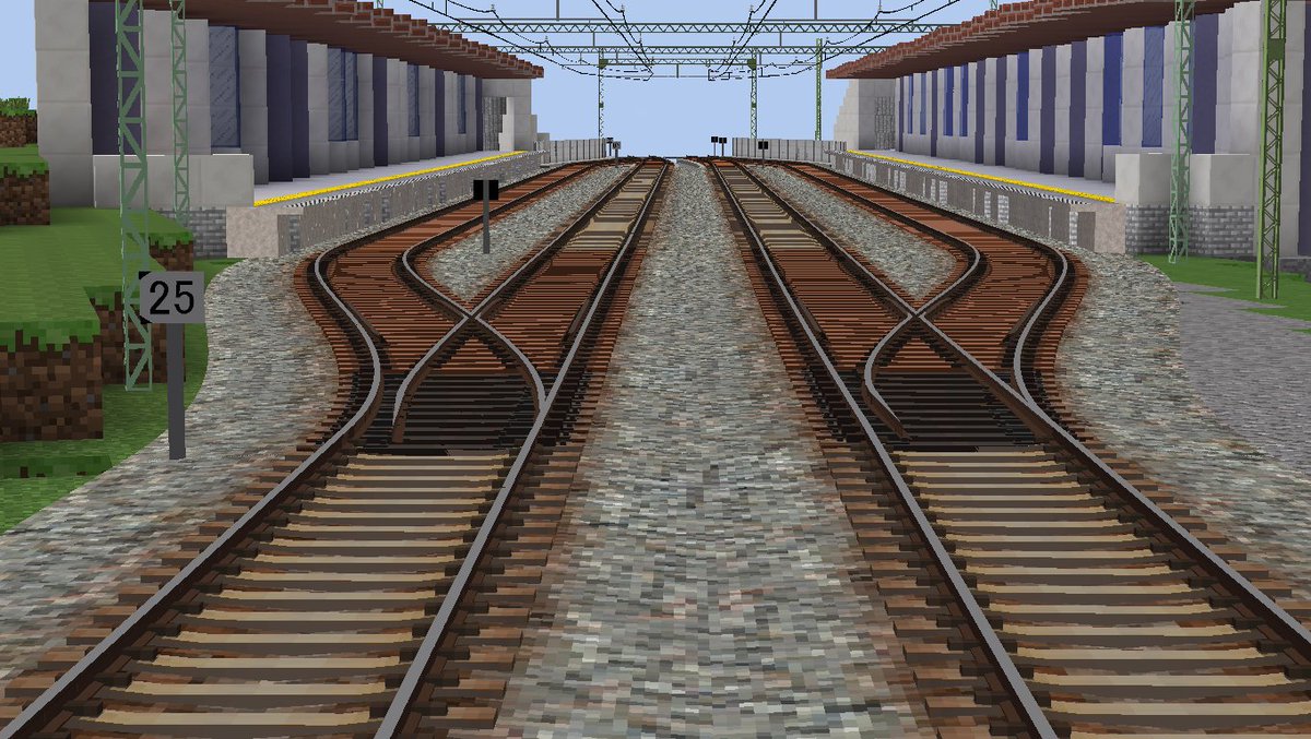 Twitter 上的 ひー Hi03 建築ついでにばるさんレールの分岐を新しいのに敷き変えた 素晴らしいな T Co Wzpuo6hiju Twitter