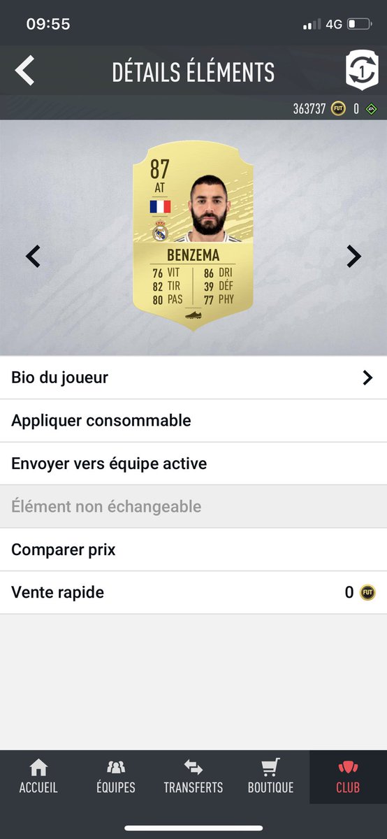 marrtymcfly's tweet photo. C’est quoi ce bordel ! 😡🤬Benzema et casillas en regular en récompense FUT Champ carte rouge 🧐 je me sens bai... @EASPORTSFIFA @EASPORTSFIFA @FifaGamersBlog https://t.co/s9qZHWfVLY