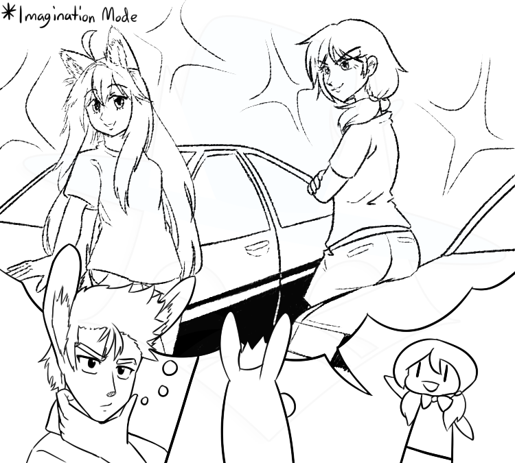 When you're away from work but you're in an Initial D AU and your friend replaces Itsuki
#InitialD #Nakazato #konohana 