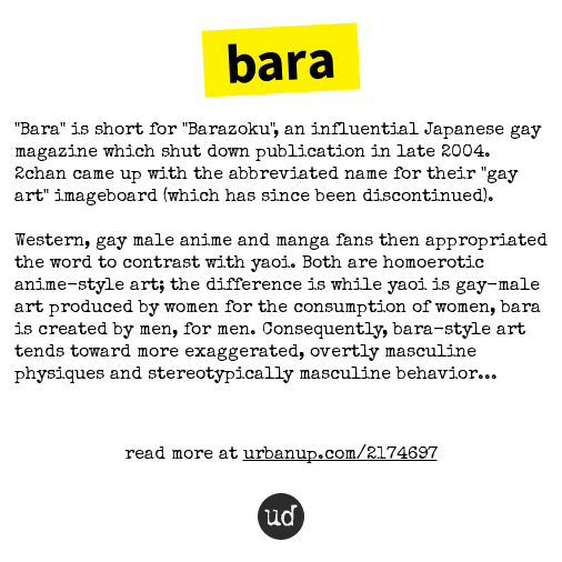 Bara Urban Dictionary