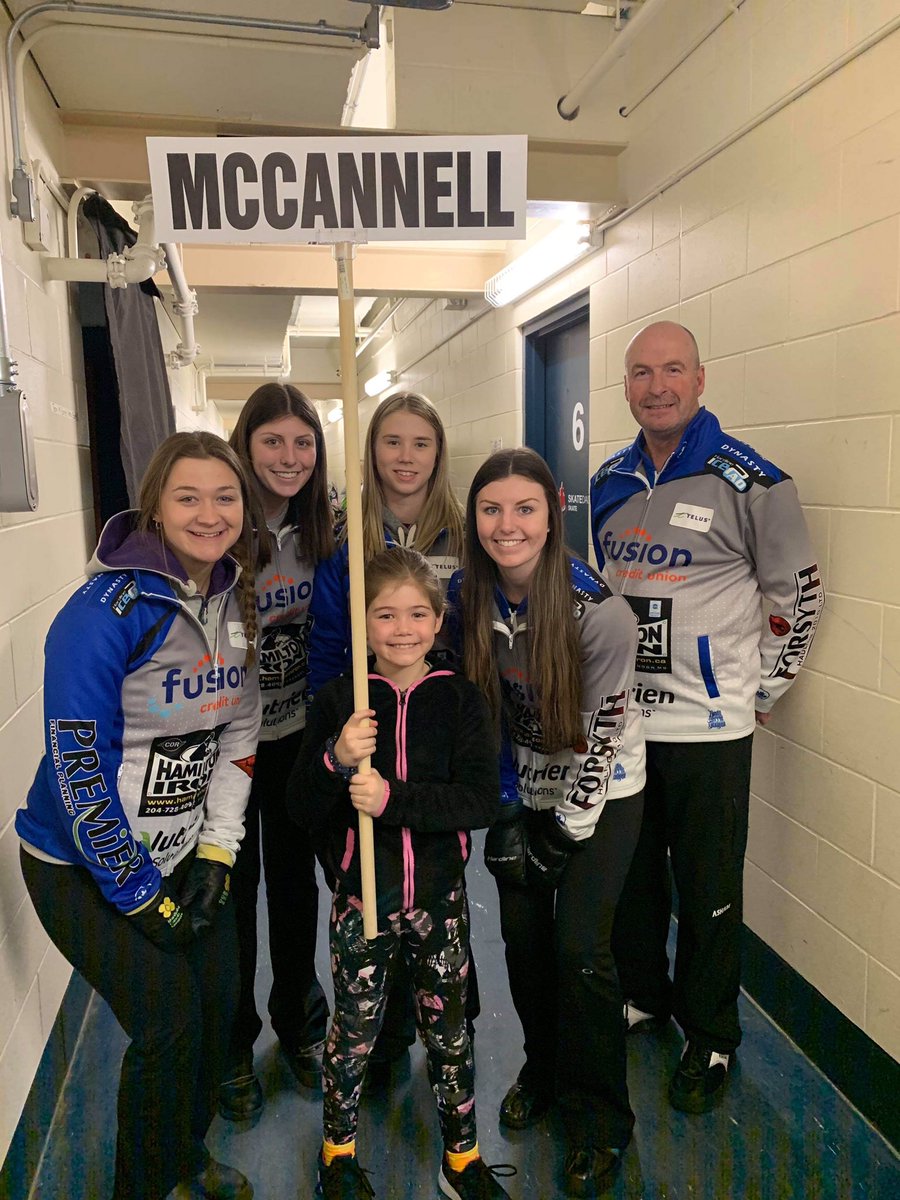 TeamMccannell's tweet photo. Pretty certain we had the cutest sign bearer at the opening ceremonies tonight! Thanks so much to Azalea for leading us out!! Today didn’t go as planned out on the ice but tomorrow’s a new day👊🏼 #chasingthebuffalo https://t.co/p4R9lfBlzc