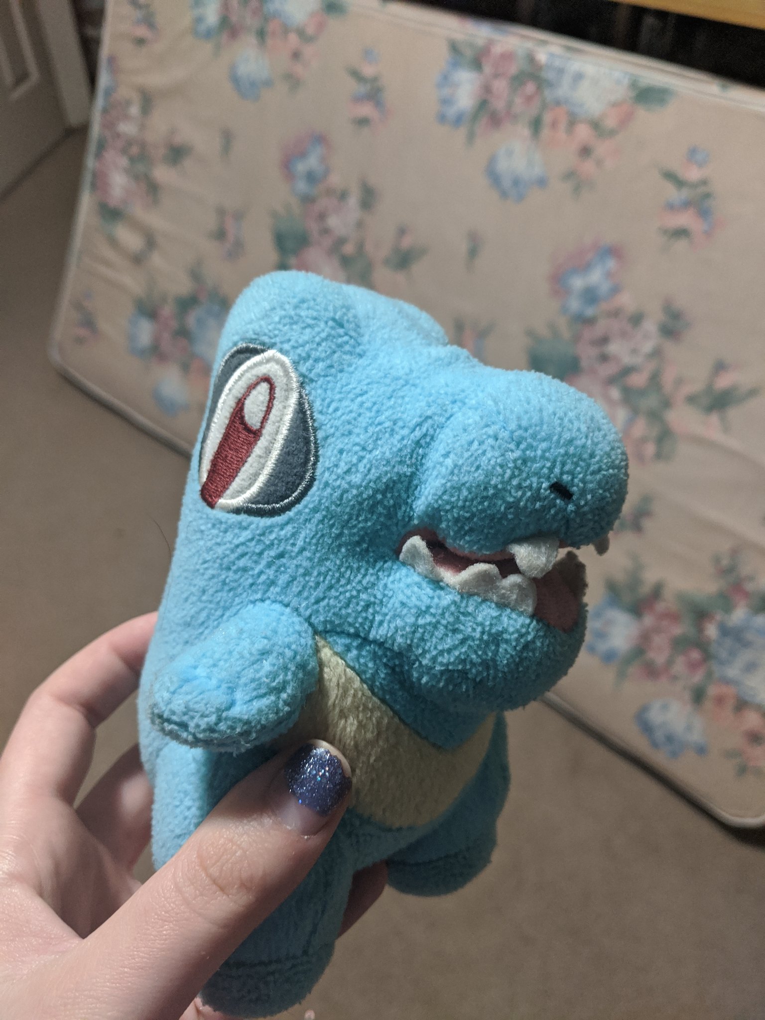 Rosie In Have I Ever Mentioned That I Own The Cursed Totodile Plushie T Co 7tw1u2pu2e Twitter