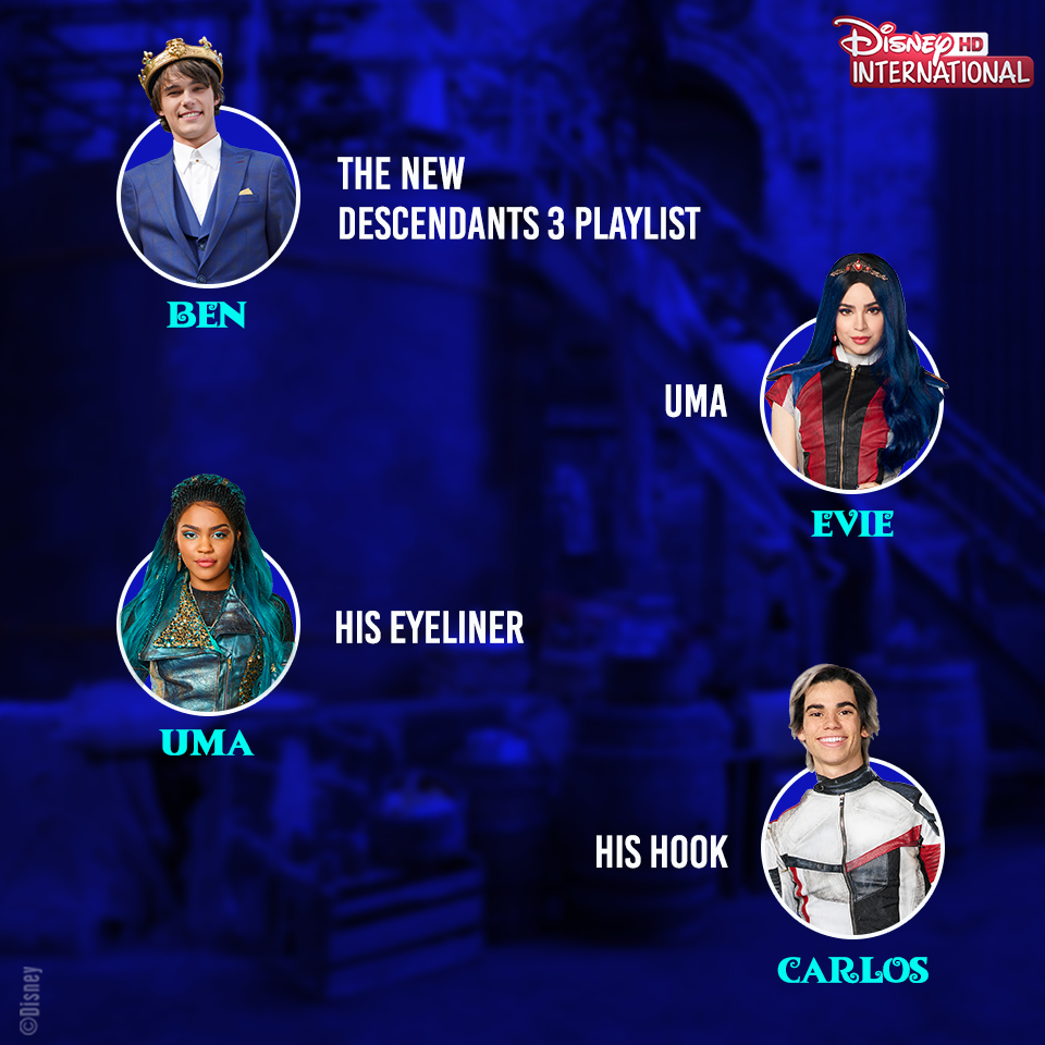 DisneyIntHD's tweet photo. We all are hooked on to Harry’s eyes, but what is HE hooked on to? Pick your answer!
@thomasadoherty
#MeanMuch #Descendants3 #GoodvsBad https://t.co/V4gZamgcUI