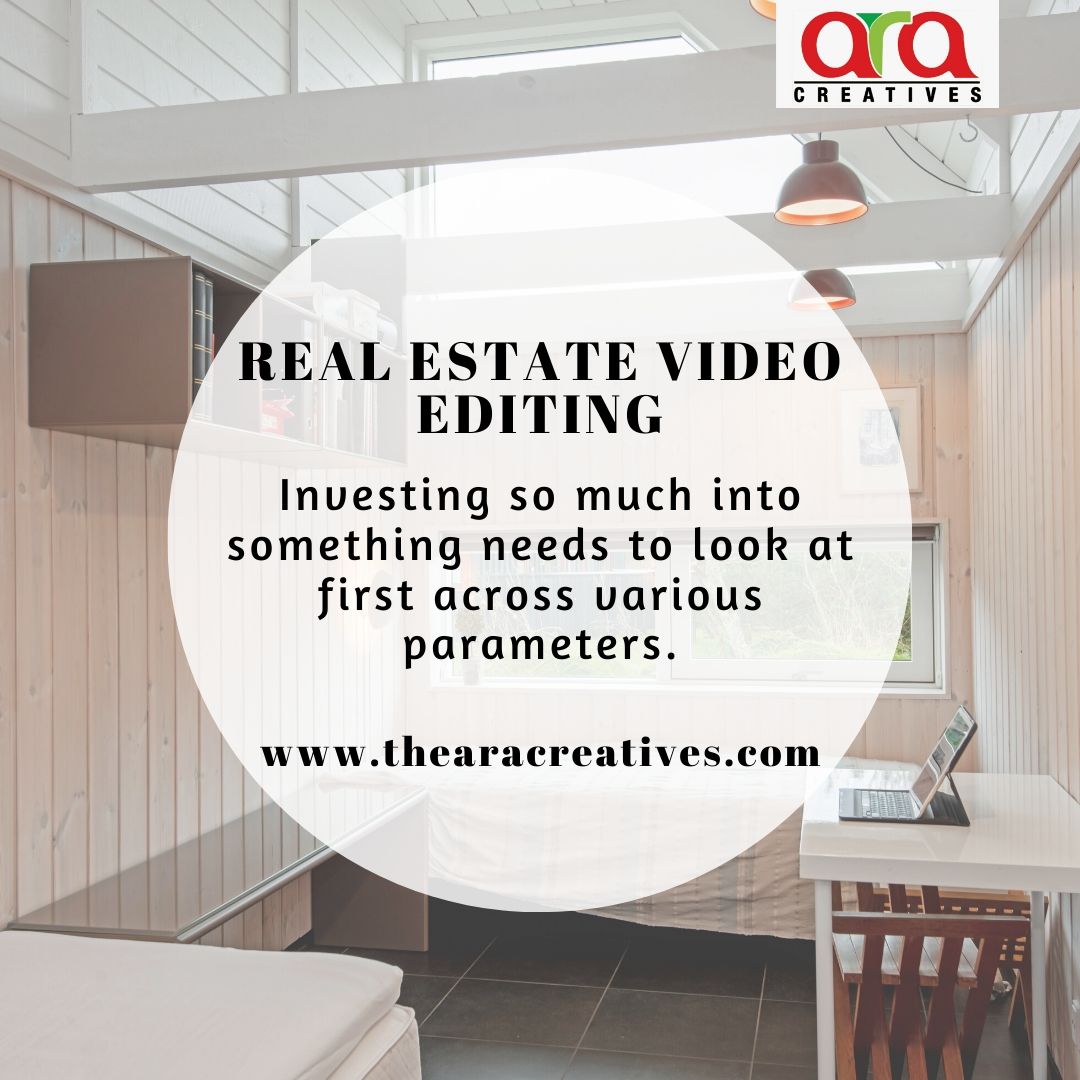 #ara #aracreatives #thearacreatives #photography #creative #imageediting #imageretouching #realestatephotoshoot #realestate #realestatevideoediting #videoediting Investing so much into something needs to look at first across various parameters. Visit us @ thearacreatives.com