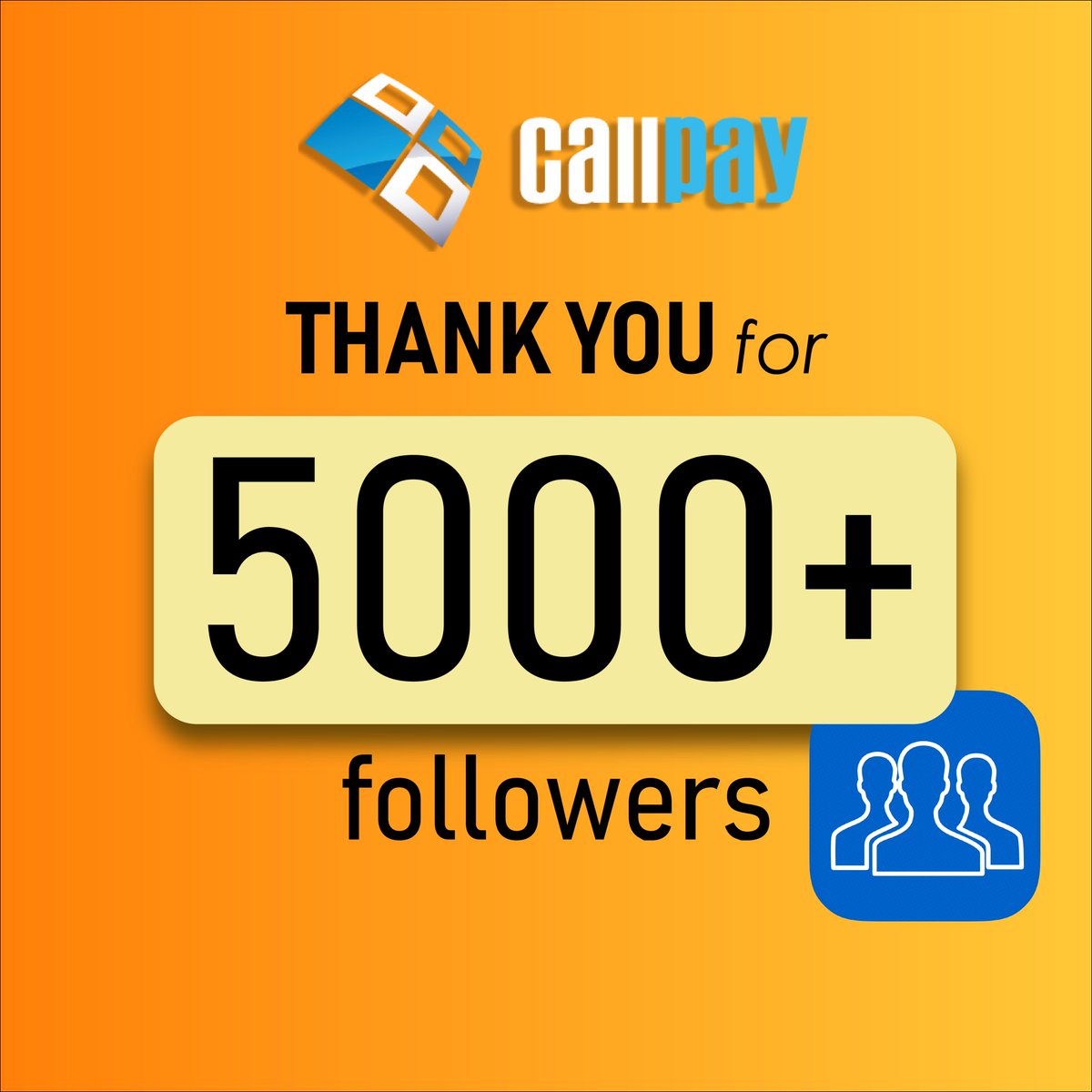 CallpayI's tweet photo. We are thankful for our 𝗳𝗼𝗹𝗹𝗼𝘄𝗲𝗿𝘀 🤩. What are you thankful for? 😳Comment here and get a chance to win a reward 🏆from us. #callpay #followback #RETWEET #getdeals #earnmoney https://t.co/Q2VlyCjK1S