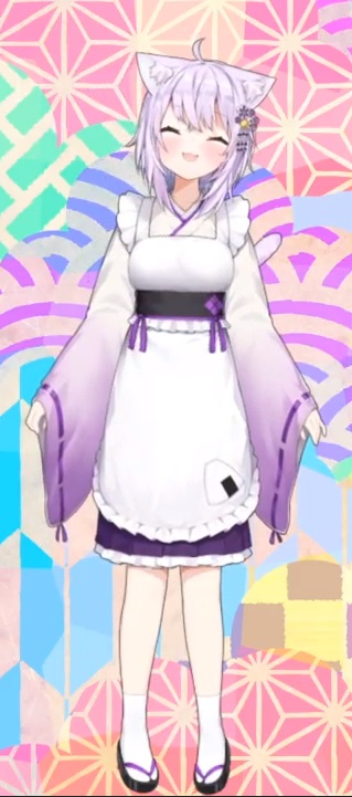 痛バッグ (猫又おかゆ/正月衣装Ver.) 和服おかゆんかわいかったなーーー！！！ #ホロライブ正月衣装