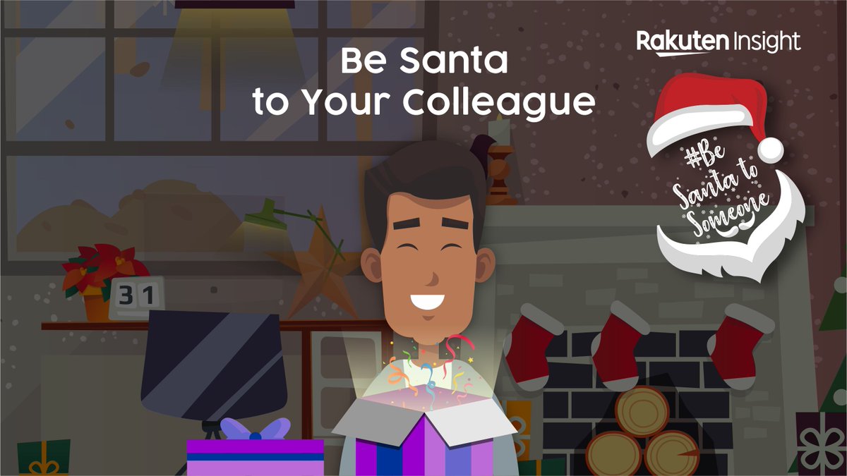 InsightRakuten's tweet photo. Last Day Last Chance to win festive Reward.
People who make you realize that ‘We is more powerful than Me’
This Christmas gift your colleagues a gift of gratitude and love #BeSantaToYourColleague 
Show your love by playing #BeSantaToSomeone Contest with #RakutenInsight https://t.co/ZdEDzRAkeb
