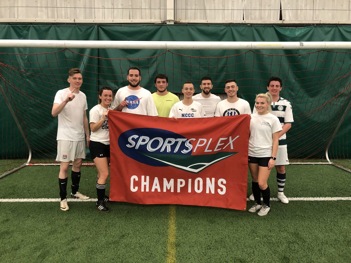 SportsplexWNY's tweet photo. 3 more champions! 🏆🏆🏆 Only men’s A is left.....

Coed Competitive - Red Rhinos
Coed Rec “Green” - Kangaroos
Coed Rec “Yellow” - Maybe Next Week https://t.co/8H9gYDrKvb