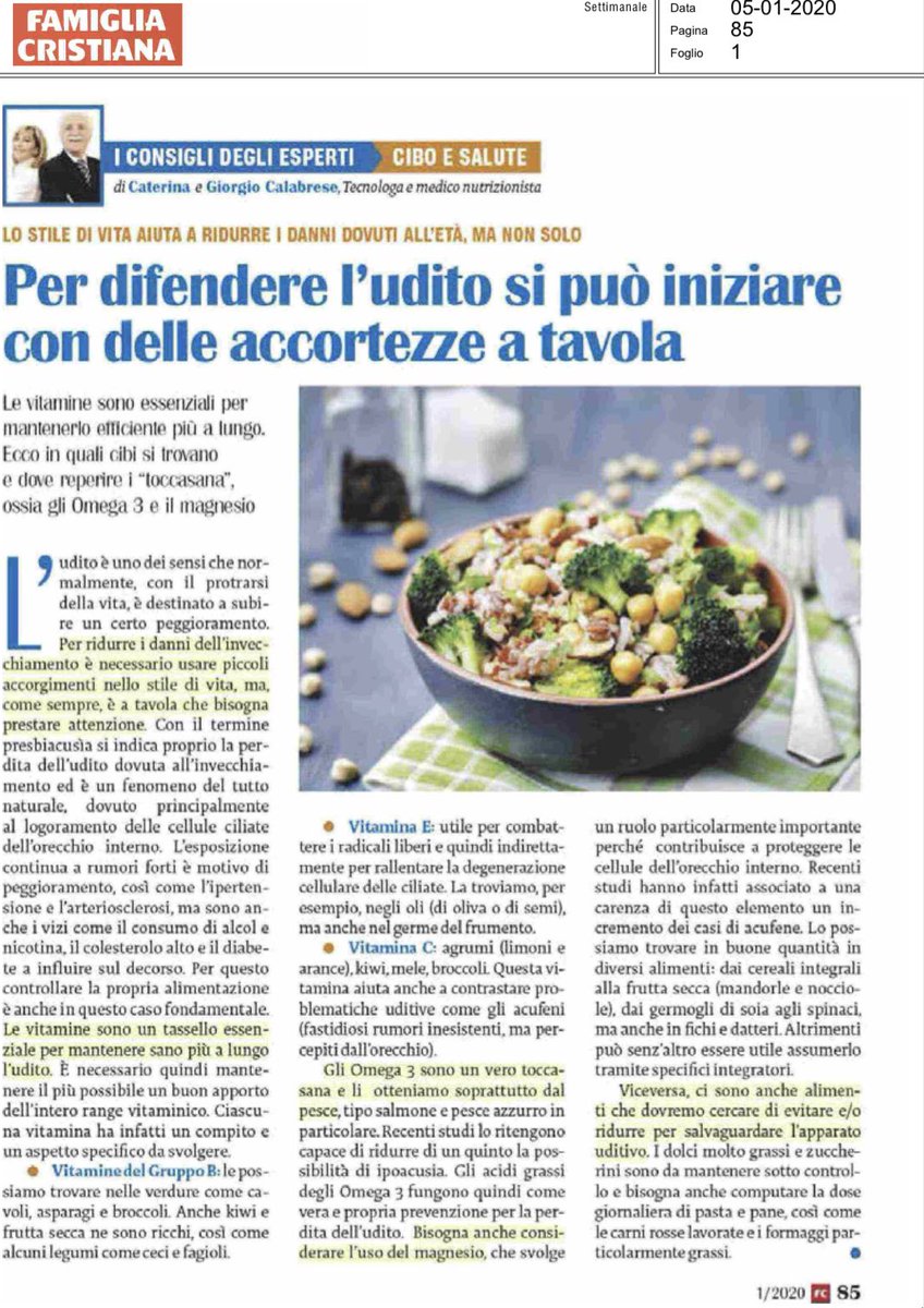la dieta può assumere activiar