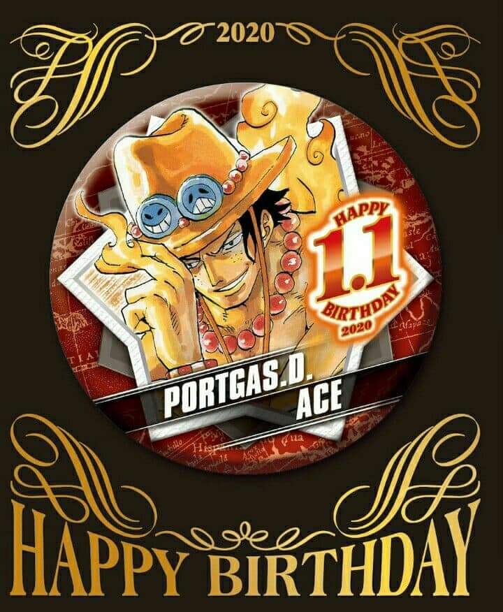 Sergio El 1 De Enero En One Piece Nace Portgas D Ace Hijo De Gol D Roger Y Portgas D Rogue Hermano De Monkey D Luffy Y Sabo De Los